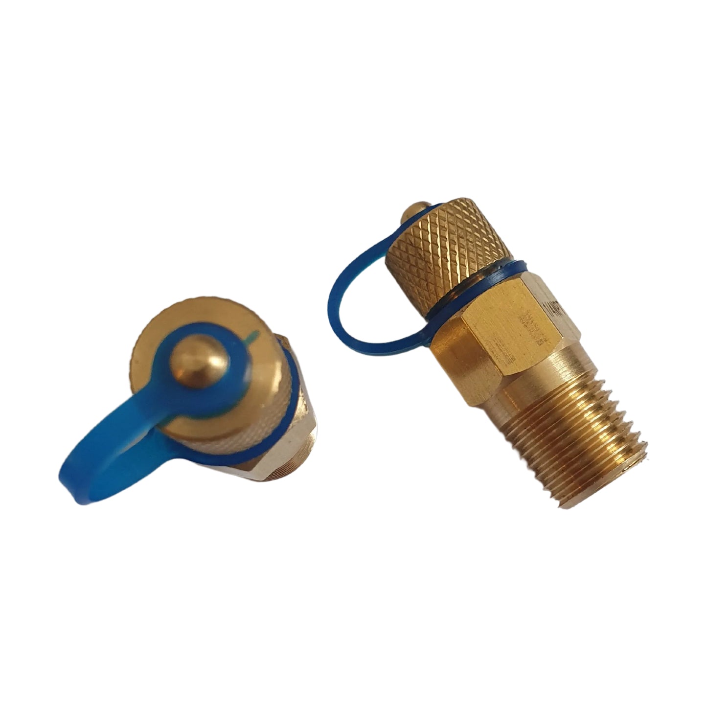 Angstrom brass test point, blue size 1/4"