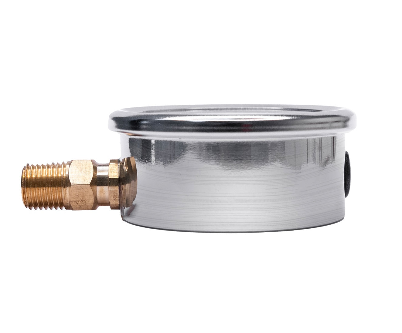 Angstrom pressure gauge dial 63mm Lower mount side view