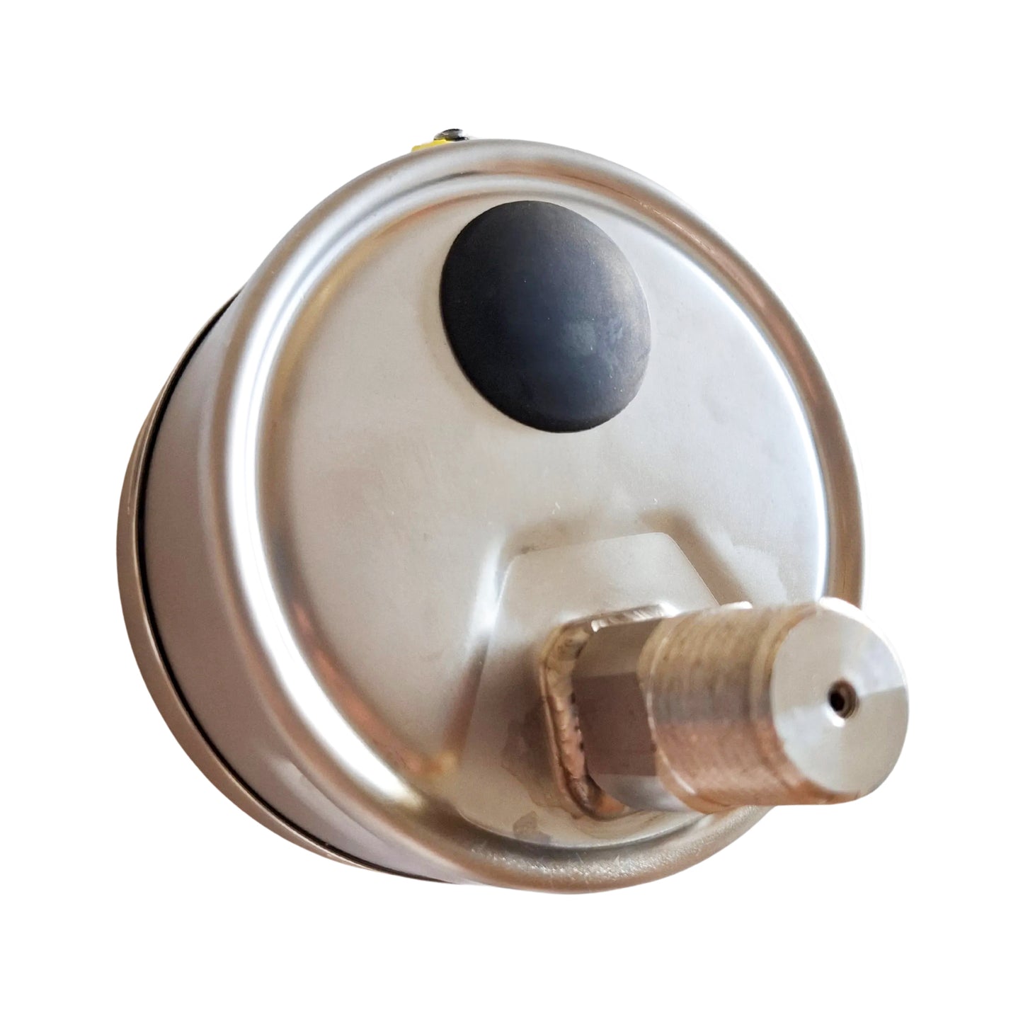 Angstrom pressure gauge full stainless steel, dial 100mm, lower back mount, back view