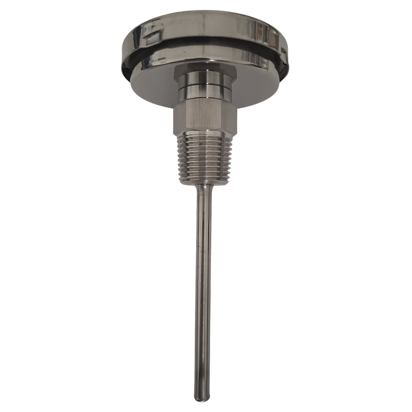 Angstrom bimetal thermometer, dial 63mm, center back mount, stem 100mm