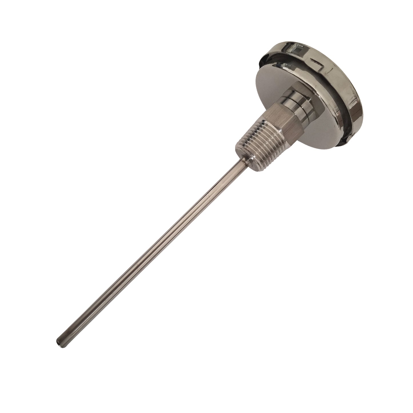 Angstrom bimetal thermometer, dial 63mm, center back mount, stem 150mm