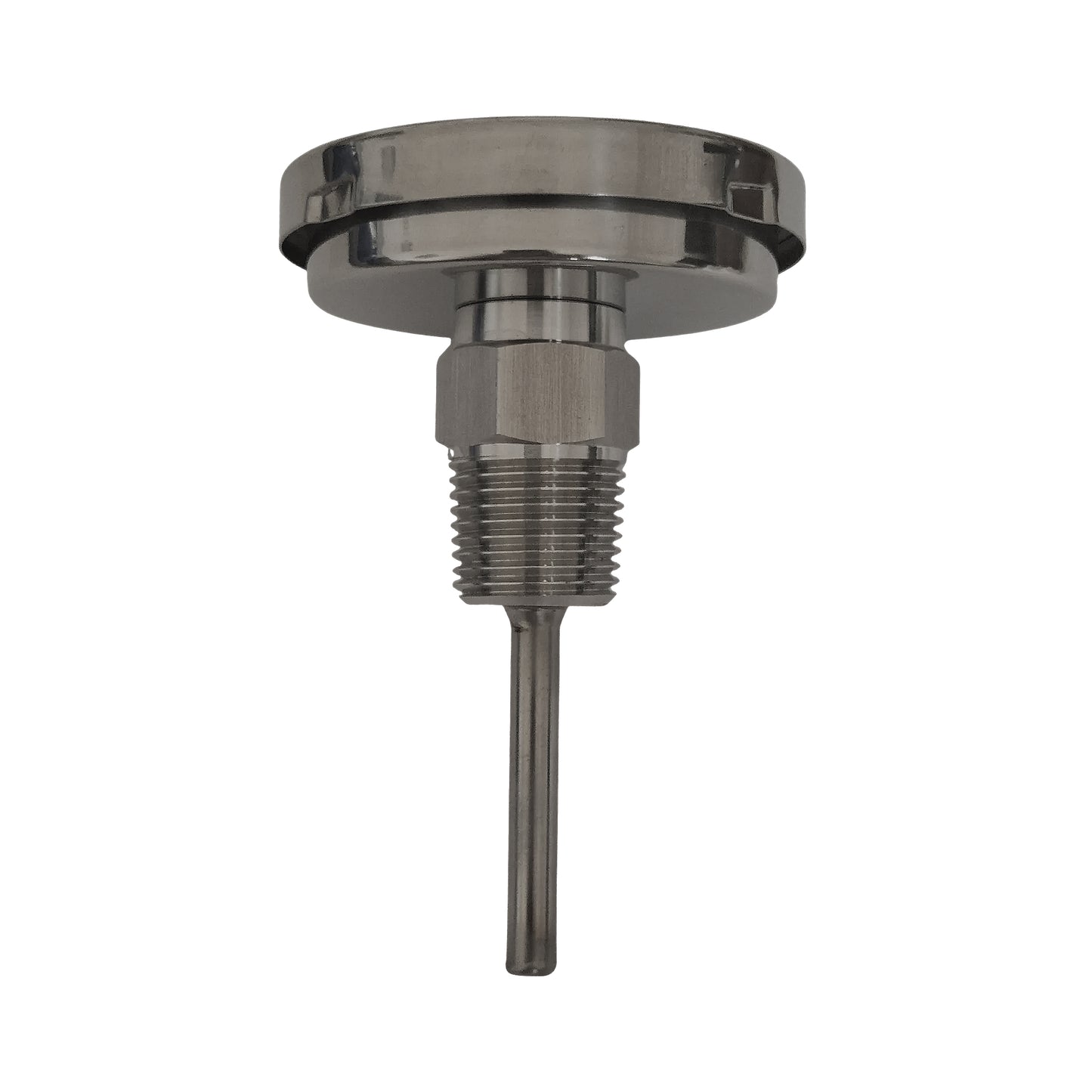 Angstrom bimetal thermometer, dial 63mm, center back mount, stem 63mm