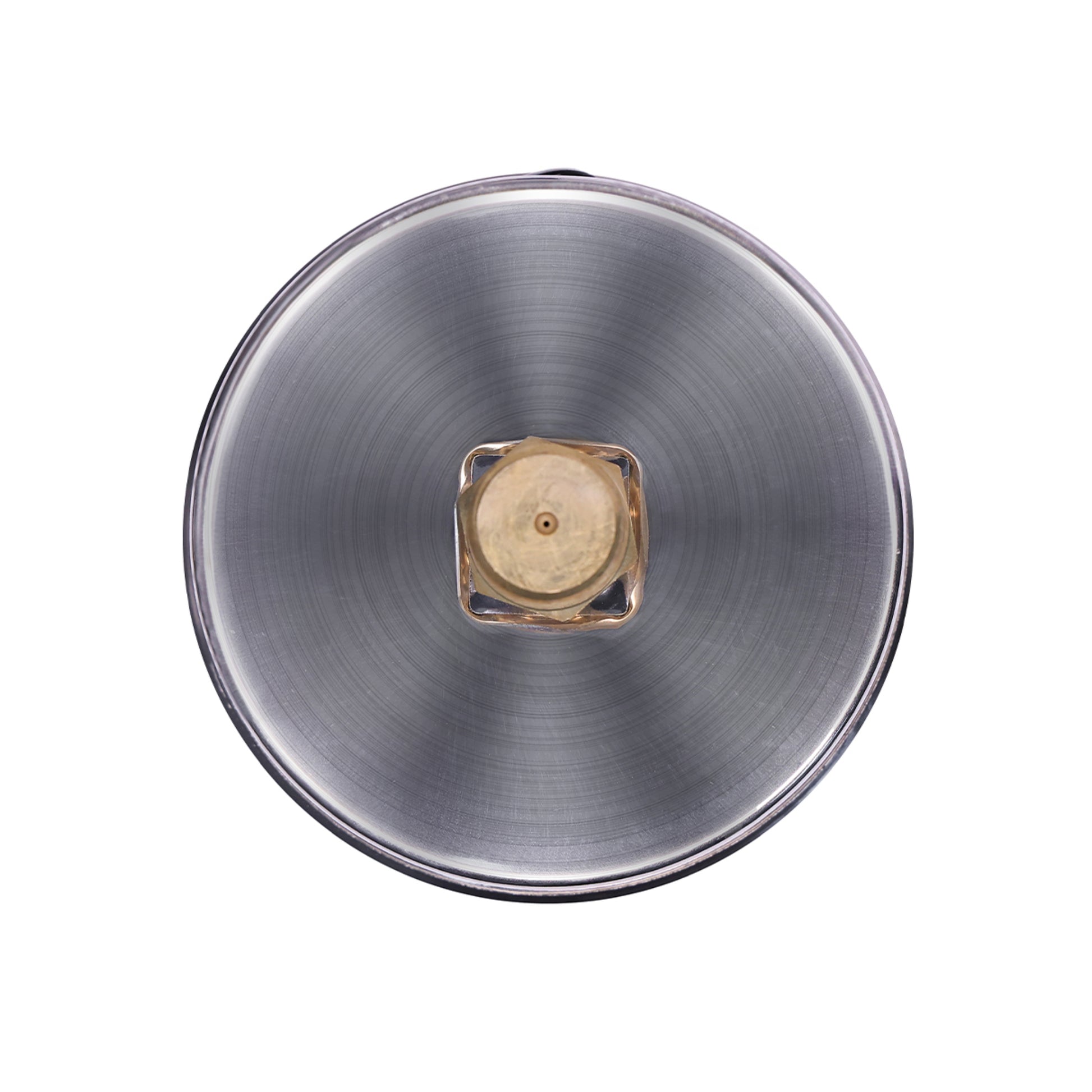 Angstrom pressure gauge, dial 100mm, center back mount, back view
