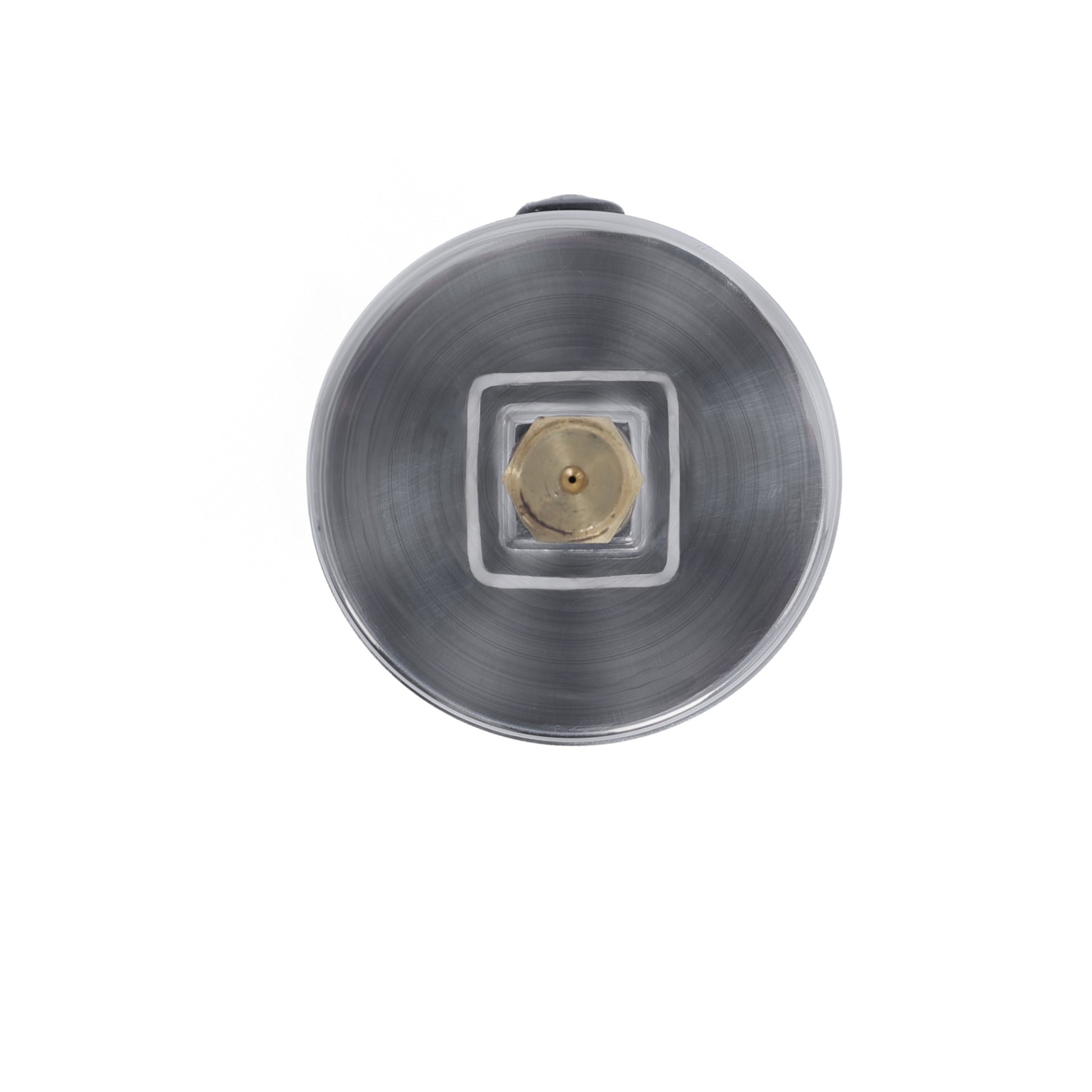 Angstrom pressure gauge, dial 63mm, center back mount, back view