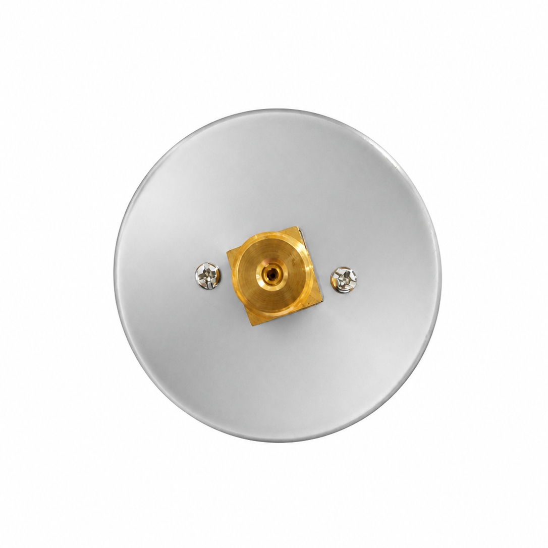 Angstrom Capsule Pressure Gauge Back View on white background 