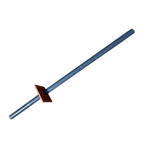 UPVC Puddle Flange on white background 