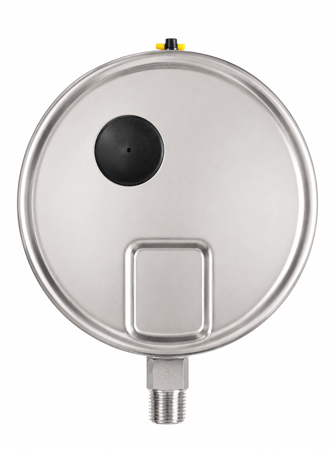 Angstrom Pressure Gauge Dial 160mm Pressure lower mount lower entry on white background
